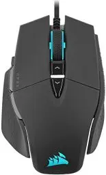 Produktbild: CORSAIR M65 RGB ULTRA Wired Tunable FPS Gaming Mouse - 26.000 DPI - Optische Schalter - Gewichtssystem - AXON Hyper-Processing-Technologie - iCUE-Kompatibel - PC, Mac, PS5, PS4, Xbox - Schwarz