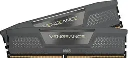 Produktbild: CORSAIR Vengeance DDR5 32GB (2x16GB) DDR5 6000MHz CL30 AMD Expo Intel XMP iCUE Kompatibler Computerspeicher - Grau (CMK32GX5M2B6000Z30)