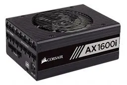 Produktbild: Corsair AX1600i digitales PC-Netzteil (Voll-Modulares Kabelmanagement, 80 Plus Titanium, 1600 Watt, EU)