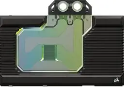 Produktbild: Corsair Hydro X Series XG7 RGB 3090 Ti Founders Edition GPU-Wasserkühler – Für NVIDIA GeForce RTX 3090 Ti FE (Vernickelte Kupferkühlplatte, Oberseite mit Sichtfenster) Schwarz