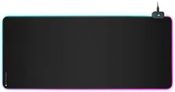 Produktbild: Corsair MM700 RGB Extended Cloth Gaming-Mauspad - 930mm x 400mm - 360° RGB-Beleuchtung - Zwei USB-Port-Hub - Dickes Gummi - Schwarz