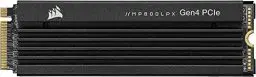 Produktbild: Corsair MP600 PRO LPX 2TB M.2 NVMe PCIe x4 Gen4 SSD - Optimiert für PS5 (Bis zu 7,100MB/sec Sequenzielle Lesegeschwindigkeit, 6,800MB/sec Sequenzielle Schreibgeschwindigkeit) Schwarz