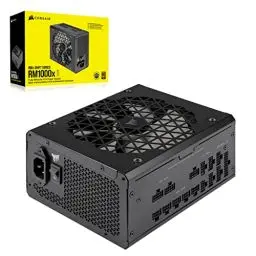 Produktbild: Corsair RM1000x Shift Vollmodulares ATX-Netzteil - Modulare Seitenschnittstelle - ATX 3.0- & PCIe 5.0-kompatibel - Null-Drehzahl-Lüftermodus - 105°C-Kondensatoren - 80 Plus Gold-Effizienz - Schwarz