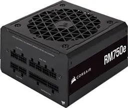 Produktbild: Corsair RM750e (2023) Vollmodulares, Geräuscharmes ATX-Netzteil - ATX 3.0- Und PCIe 5.0-kompatibel - 105°C-Kondensatoren - 80 Plus Gold-Effizienz - Modern Standby-Unterstützung - Schwarz