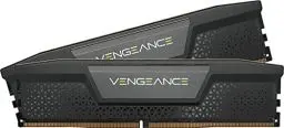 Produktbild: CORSAIR Vengeance DDR5 RAM 32GB (2x16GB) 5600MHz CL40 Intel XMP iCUE-Kompatibler Computerspeicher - Schwarz (CMK32GX5M2B5600C40)