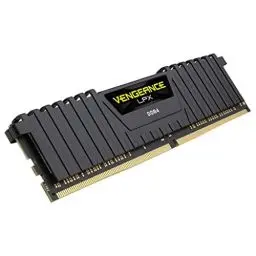 Produktbild: Corsair Vengeance LPX 16 GB (2 x 8 GB) DDR4 3600 (PC4-28800) C16 1,35 V AMD und Intel optimierter Desktop-Speicher, Schwarz