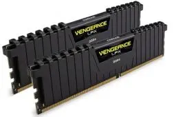 Produktbild: Corsair Vengeance LPX 32GB (2x16GB) DDR4 2400MHz C14 XMP 2,0 High Performance Desktop Arbeitsspeicher Kit, Schwarz