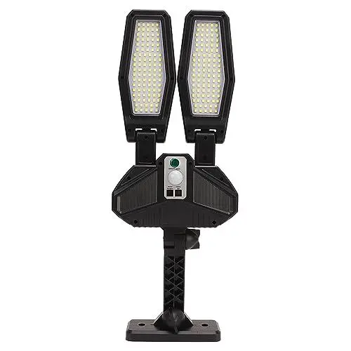 Produktbild: Cosiki Solar-Sensorleuchten, Wasserdichte Solar-Straßenlaternen, 2400 MAh, Hohe Effizienz, Langlebig für den Außenbereich (ASTEY-KXK-200LED5W)