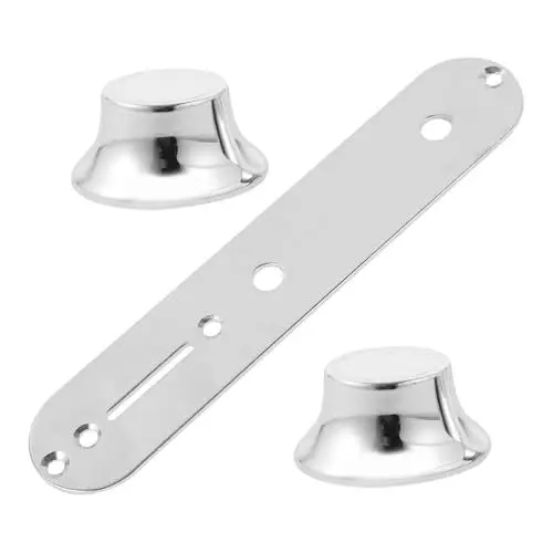 Produktbild: COSMEVIVI 1 Set Gitarren-lautstärkereglerplatte E-gitarrenknöpfe - Lautstärkereglerkappen Für Ersatzteile