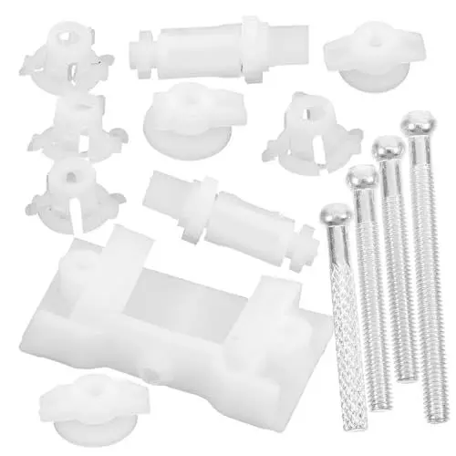 Produktbild: COSMEVIVI 1satz Headlight Adjuster Screw Kit Für Verschiedene Fahrzeugmodelle Scheinwerfer Einstellschraube Und Clip Praktisches Reparaturset Für Sicheres Fahren Langlebiges Material