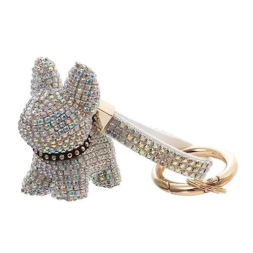 Produktbild: COSMEVIVI 1 Stück Schlüsselanhänger Diamant Schlüsselanhänger Tasche Hängender Anhänger Schlüsselanhänger Halter Diamant Schlüsselanhänger Tasche Dekoration Diamant Schlüsselanhänger