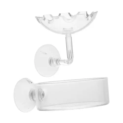 Produktbild: COSMEVIVI Garnelen Feeder Hause Fütterung Tabletts Tassen Glas Aquarium Fütterung Gericht Für Fische