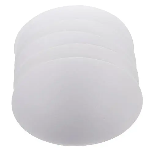 Produktbild: COSMEVIVI 3 Paare olivfarbenes BH-Pad Sport-BHS Neckholder-BHS Shaper-BHS Sportpolster brustpads Bra Pads BH-Einsätze gepolstert Yoga-BH-Einsätze Gestrickter Stoff aus Milchseide Weiß