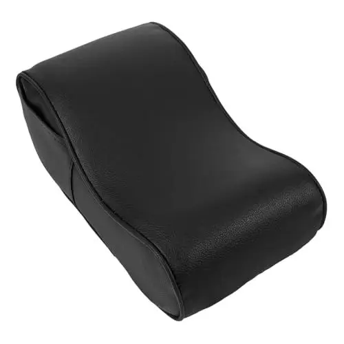 Produktbild: COSMEVIVI Auto-armlehnenpolster-box-abdeckung Mit Taschen Memory Foam Armlehnenkissen-polster Für Den Fahrzeuginnenraum Schwarz