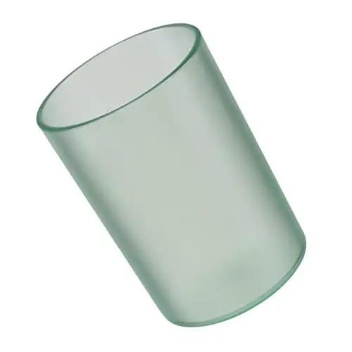 Produktbild: COSMEVIVI Wasserbecher Für Badezimmer Zahnbürstenhalter Zahnputzbecher Aus Kunststoff Glattes Design Mehrzweckbecher Für Erwachsene Jungen Und Mädchen