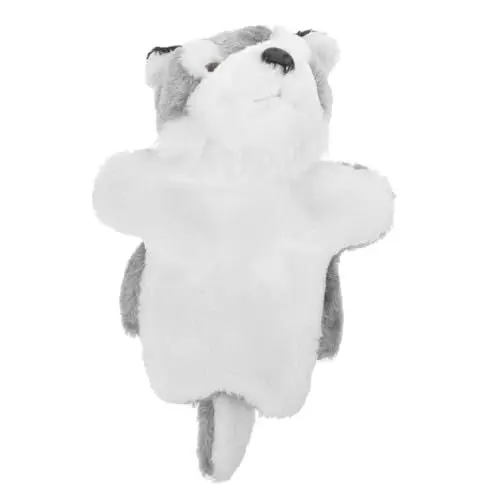 Produktbild: COSMEVIVI Handpuppe Wolf Kinder Handpuppe Fantasiespielzeug Kinderhandpuppe Spielzeug für Vorführungen Hand-Puppenspiel Geschichtenerzählende Handpuppen interaktives Spielzeug Plüsch
