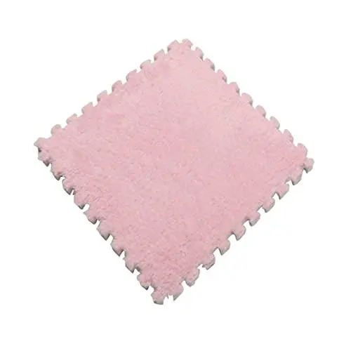 Produktbild: COSMEVIVI Kinderteppich -Puzzle Spielmatte Für Kleinkinder Spielmatten Aus Schaumstoff Schaum Kinderspielmatte -spielmatte Weiches Spiel Spielmatten Für Den Boden -fußmatten Rosa