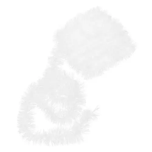 Produktbild: COSMEVIVI Türgirlande Weihnachtsbaumgirlande Weihnachtsswag Hängende Weihnachtsgirlande Weihnachtsmantel Girlande Weihnachtsgirlande Im Freien Weihnachtskieferngirlande Herbstdeko Weiß PVC