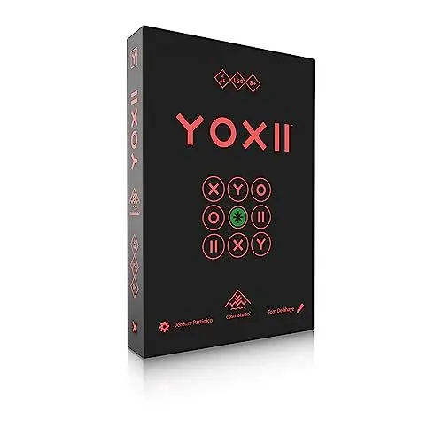 Produktbild: Cosmoludo 3143104 Yoxii, Brettspiel, Strategiespiel, 2-Personenspiel, abstraktes Spiel für Erwachsene und Kinder ab 8 Jahren, Monochrome