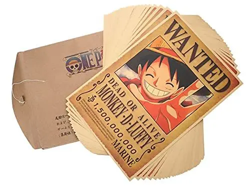 Produktbild: CosplayStudio One Piece Wanted Poster Set I 66 Stk. I A3-Format