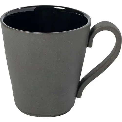 Produktbild: Costa Nova »Lagoa Eco Gres« Becher mit Henkel, black, 6 Stück