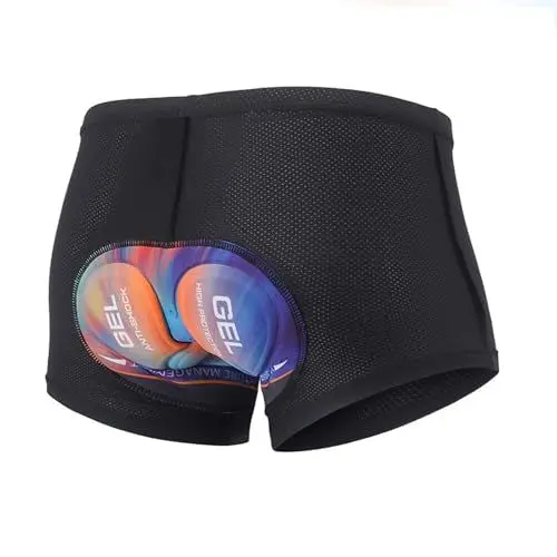 Produktbild: COTOP Fahrrad Unterhosen Herren, Radunterhose Gepolstert Gel, Radlerhose mit Polster, Geschenk für Radfahrer, Schnell und Atmungsaktives Motorrad Reitzubehör