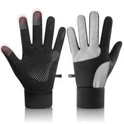 Produktbild: COTOP Fahrradhandschuhe Herren, Dünn Warm Handschuhe Winter, Handschuhe Fahrrad Damen mit Touchscreen, rutschfest Sport Handschuhe Geschenke für Laufen/Roller/Joggen/e Scooter (XL)