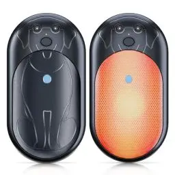 Produktbild: COTOP Handwärmer Elektrisch, 6000 mAh 2er Pack Taschenwärmer Wiederverwendbar, Akku Handwärmer USB C, 3 Stufen Heizung bis zu 56°C, Geschenk für Männer Skifahren, Wandern (Schwarz)