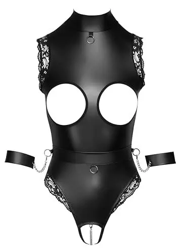 Produktbild: Cottelli Bondage Body Ouvert, Schwarz, L