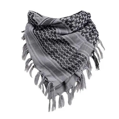 Produktbild: Cotton Scarf Square Breathable Arab Neck Shawl Scarf Palestine for Outdoor Travel