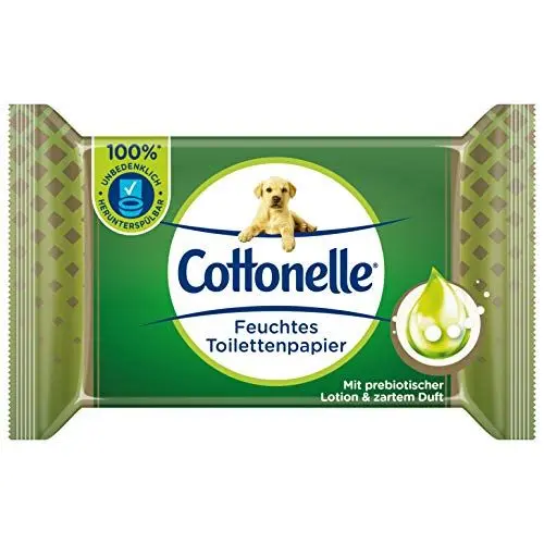 Produktbild: Cottonelle Feuchtes Toilettenpapier Wohltuende Sauberkeit, 38 Tücher