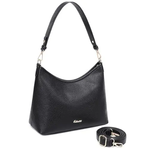 Produktbild: cotwoco Handtasche Damen Umhängetasche - Crossbody Bag Elegant Hobo Bag Shoulder Bag for Women PU Leder Schultertasche Damen mit Abnehmbarem Schultergurt für Schule Büro Arbeit Reisen Ausflug Einkauf