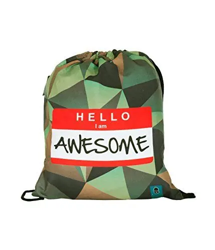 Produktbild: Coucharmy Sportbeutel Jahn2 Awesome Camouflage Camo Army Rucksack Sport Beutel Gymbag Gymsack Stoffbeutel Rucksack Hipster Tasche vers. Design (ca. 32 x 39 cm) (Awesome Camo)