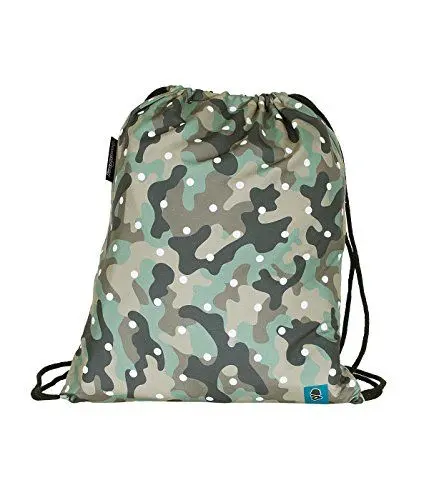 Produktbild: Coucharmy Turnbeutel Jahn2 Camouflage Camo Army Rucksack Sport Beutel Gymbag Gymsack Stoffbeutel Rucksack Hipster Tasche vers. Design (ca. 32 x 39 cm) (Dots Camo)