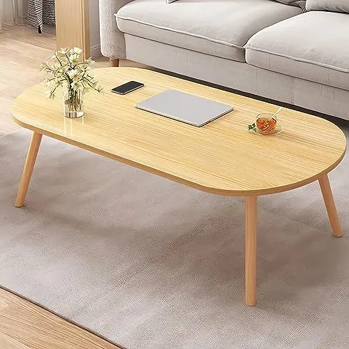 Produktbild: Couchtisch, Wohnzimmertisch, Holztisch, Sofa-Beistelltisch, Büro-Teetisch, Gartentisch, Schlafzimmertisch (Holz, 100 x 48 x 42 cm)