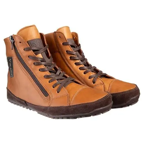 Produktbild: Couple High Top Snow Boots Fashion Casual Sneakers Ladies Warm Boots Winter Padded Warm Men's Boots Schuhe Herren Partner (Khaki, 42)