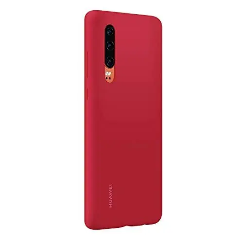 Produktbild: Cover Silicone Car Case für Huawei P30, Rot