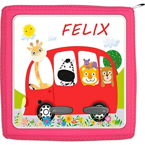 Produktbild: Coverlounge Folie passend für die Toniebox | Schutzfolie Sticker | individuell anpassbar | Tiere Fahren mit dem Auto mit Name personalisiert