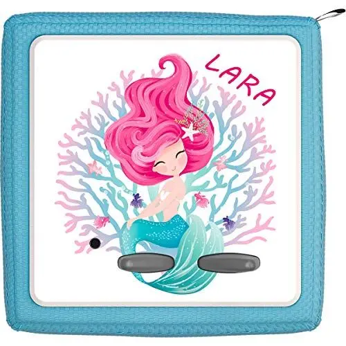 Produktbild: Coverlounge Schutzfolie passend für die Toniebox | Folie Sticker | Kleine Meerjungfrau mit Name personalisiert
