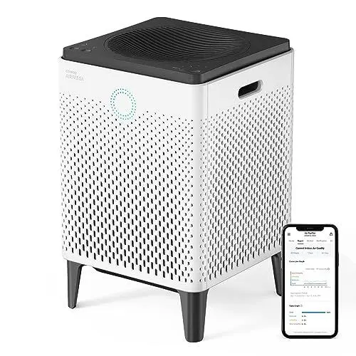 Produktbild: COWAY AIRMEGA 300s mit IoCare app - Luftreiniger bis zu 149 m² - GreenHEPA Technologie – Entfernt 99,999% aller Partikel, Viren, Bakterien, Aerosole bis zur Nano-Größe von 0,01 µm* – ECARF Zertifikat