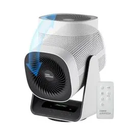 Produktbild: COWAY AIRMEGA AIM 2-in-1 Luftreiniger & Luftzirkulator für Schlafzimmer & Zuhause | H13 HEPA Filter für Haustier, Pollen, Staub, Gerüche, Allergien | Entfernt 99,999% der Partikel bis 0,01µm
