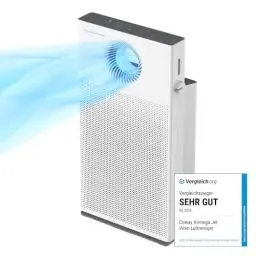 Produktbild: COWAY Luftreiniger Allergiker, MegaJet Technologie, Entfernt 99,999% der schädlichen Partikel bis zu 0,01 µm, für Allergie (ECARF Siegel) Staub Pollen Haustier, CADR 402m³/h - AIRMEGA JET