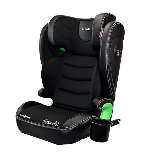 Produktbild: Cozy N Safe Augusta i-Size Kindersitz, Autokindersitz, Kinderautositz, kindersitzerhöhung,100-150cm Gruppe 2/3 (15-36 kg/4-12 Jahren) ISOFix, Verstellbarer Kindersitz ECE R129, Seitenschutz,
