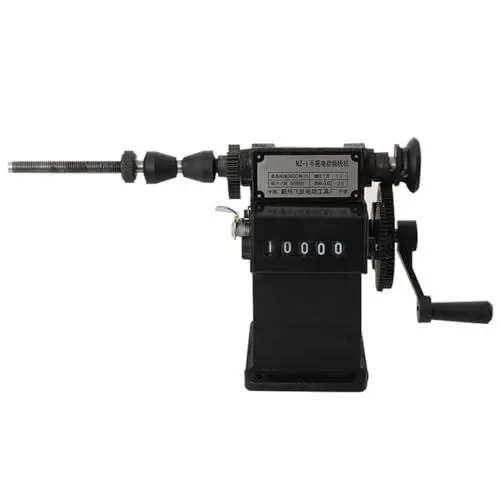 Produktbild: Cozyel Spulenwickelmaschine Wickelmaschine Handelektrische Manuelle Spulenwickel Manuelle Spulen Wickelmaschine mit Zähler Nummer NZ-1 rund Zweizweck Wickelmaschine 0-99999 Wickelmaschine für spulen