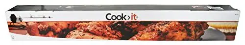Produktbild: cozze Cook>it® Drehspieß für Gasgrill mit Motor - Robuster Grillspieß mit Motor Universal für 3-4 Brenner - Stabiler Spiessdreher Gasgrill im Premium-Design