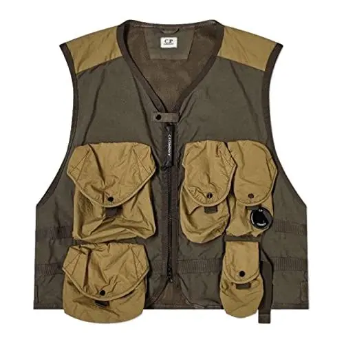 Produktbild: CP COMPANY Taylon P Mixed Urban Protection Series Utility Vest Ivy Green