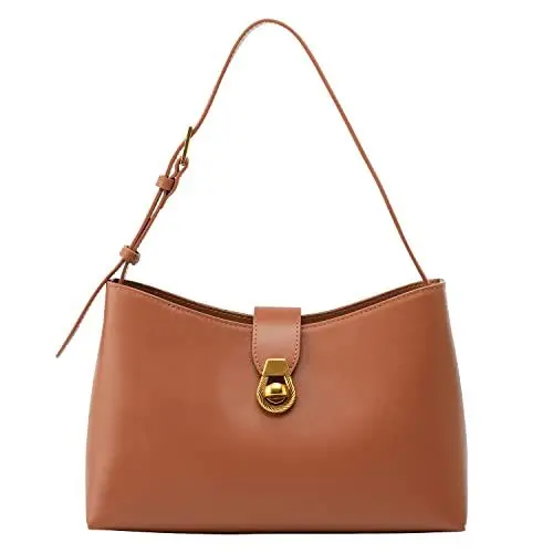 Produktbild: C.Paravano Tote Bag für Frauen | Umhängetaschen für Frauen | Glattleder Tote Bag | Tote Bag mit Reißverschluss | Handtaschen für Frauen | Crossbody Handtaschen | Umhängetaschen Schwarz