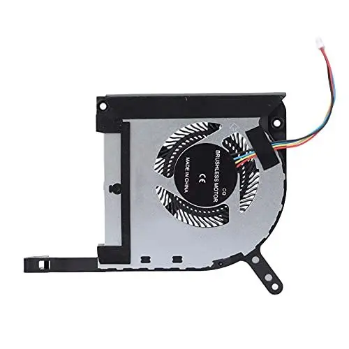 Produktbild: CPU-Lüfter, DC 5V PVC 4-Pin-CPU-Kühler Ersatz für Schnelle Kühlung, Kompatibel mit Laptop Flying Fortress 7 FX95D FX95G FX705G FX505D