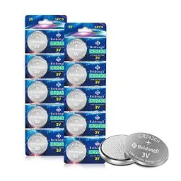 Produktbild: CR2430 3V Lithium Knopfzellen CR 2430 Batterien 10 Stück<strong>5 Jahre Voll Garantie:</strong>  (2430-10)
