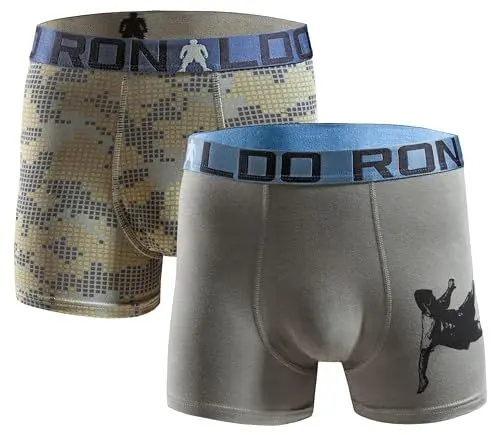 Produktbild: CR7 Ronaldo Jungen Boxershort 2er Doppelpack - ActionBrown Gr. 10-12